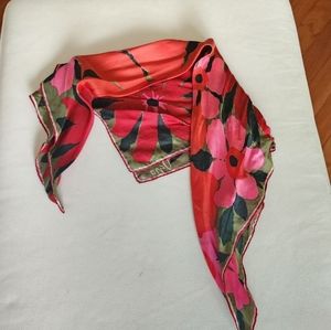 Floral Square Scarf